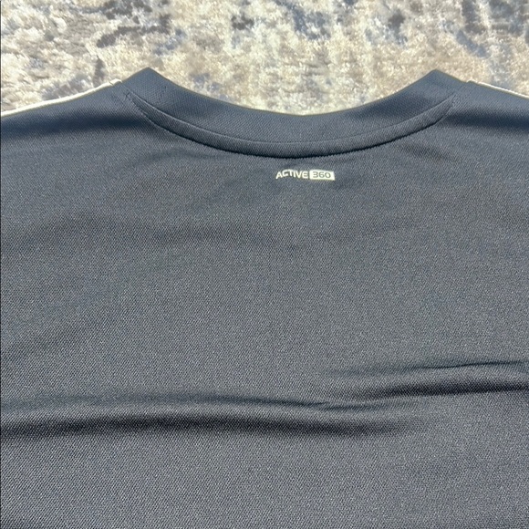 Adidas Active 360 T-Shirt Men’s XL Black 3-Stripes Athletic Training Tee - Picture 5 of 5